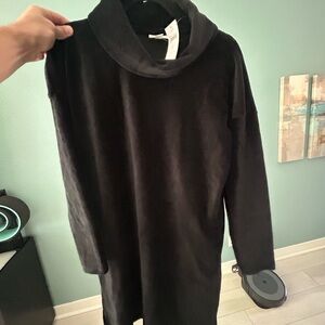 J. Jill Black Sweater Dress